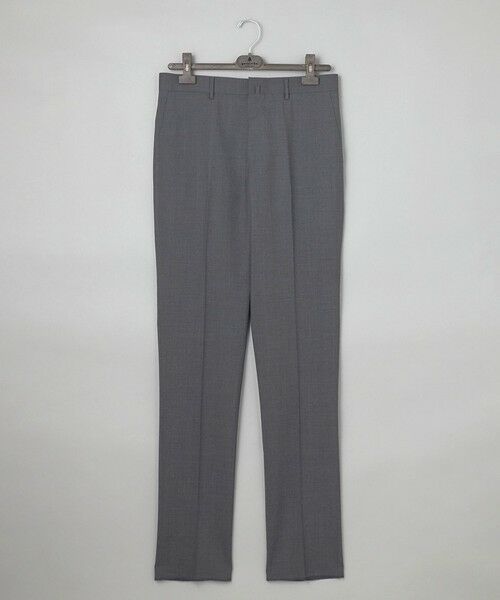 gotairiku / ゴタイリク その他パンツ | ロングセラー【洗える/折り目加工/シワになりにくい/ウエストアジャスター】ウォッシャブル サマーウール100%パンツ_定番色(ノータック)25年モデル | 詳細12