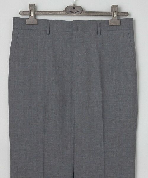 gotairiku / ゴタイリク その他パンツ | ロングセラー【洗える/折り目加工/シワになりにくい/ウエストアジャスター】ウォッシャブル サマーウール100%パンツ_定番色(ノータック)25年モデル | 詳細14