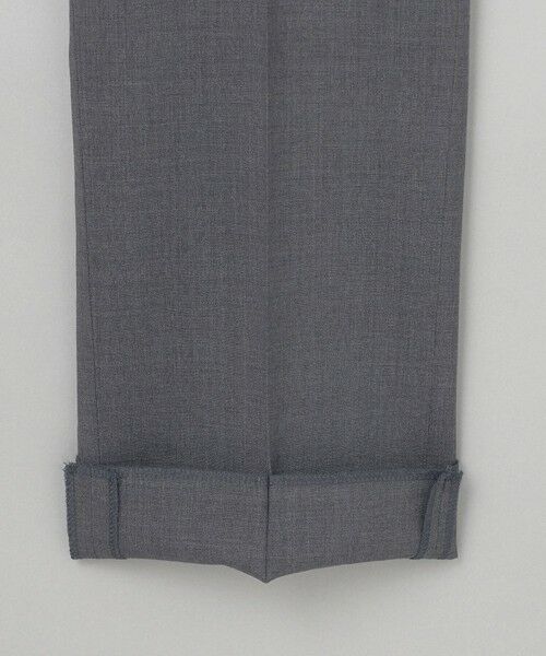 gotairiku / ゴタイリク その他パンツ | ロングセラー【洗える/折り目加工/シワになりにくい/ウエストアジャスター】ウォッシャブル サマーウール100%パンツ_定番色(ノータック)25年モデル | 詳細18