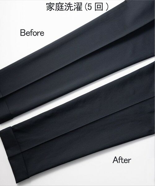 gotairiku / ゴタイリク その他パンツ | ロングセラー【洗える/折り目加工/シワになりにくい/ウエストアジャスター】ウォッシャブル サマーウール100%パンツ_定番色(ノータック)25年モデル | 詳細21