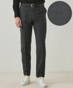 gotairiku / ゴタイリク その他パンツ | ロングセラー【洗える/折り目加工/シワになりにくい/ウエストアジャスター】ウォッシャブル サマーウール100％パンツ_限定色(ノータック)25年モデル