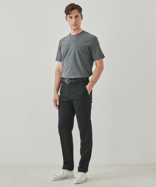 gotairiku / ゴタイリク その他パンツ | ロングセラー【洗える/折り目加工/シワになりにくい/ウエストアジャスター】ウォッシャブル サマーウール100%パンツ_限定色(ノータック)25年モデル | 詳細2