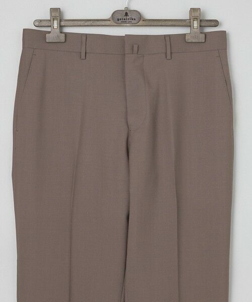 gotairiku / ゴタイリク その他パンツ | ロングセラー【洗える/折り目加工/シワになりにくい/ウエストアジャスター】ウォッシャブル サマーウール100%パンツ_限定色(ノータック)25年モデル | 詳細11