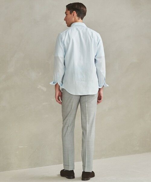 gotairiku / ゴタイリク その他パンツ | ロングセラー【洗える/折り目加工/シワになりにくい/ウエストアジャスター】ウォッシャブル サマーウール100%パンツ_限定色(ノータック)25年モデル | 詳細27