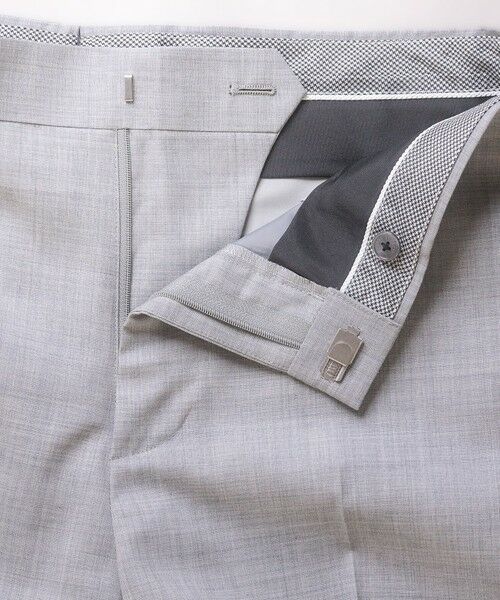 gotairiku / ゴタイリク その他パンツ | ロングセラー【洗える/折り目加工/シワになりにくい/ウエストアジャスター】ウォッシャブル サマーウール100%パンツ_限定色(ノータック)25年モデル | 詳細21