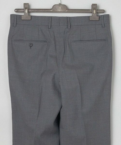 gotairiku / ゴタイリク その他パンツ | ロングセラー【洗える/折り目加工/シワになりにくい/ウエストアジャスター】ウォッシャブル サマーウール100％パンツ_定番色(1タック)25年モデル | 詳細17