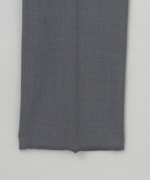 gotairiku / ゴタイリク その他パンツ | ロングセラー【洗える/折り目加工/シワになりにくい/ウエストアジャスター】ウォッシャブル サマーウール100％パンツ_定番色(1タック)25年モデル | 詳細19