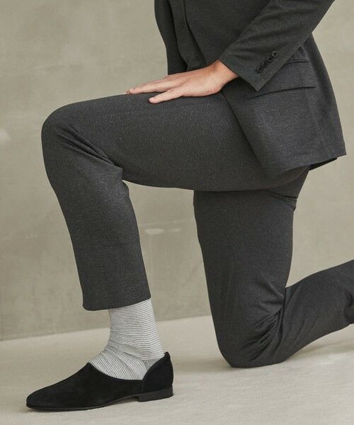 gotairiku / ゴタイリク その他パンツ | セットアップ対応【洗える/ストレッチ/シワになりにくい】ドライジャージー セットアップパンツ | 詳細1