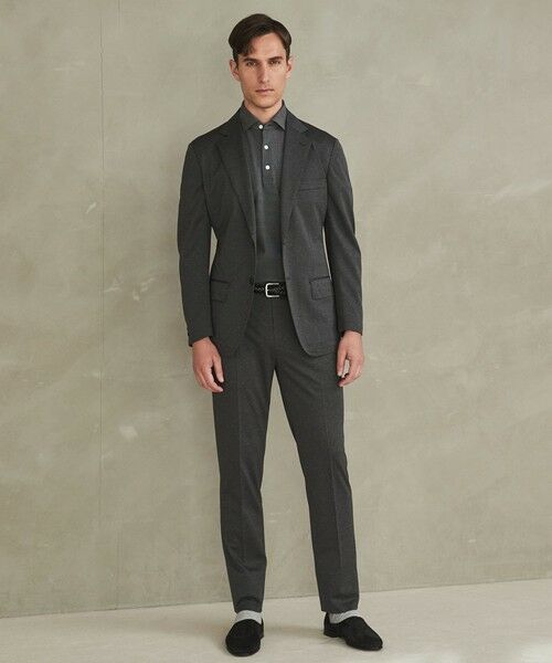 gotairiku / ゴタイリク その他パンツ | セットアップ対応【洗える/ストレッチ/シワになりにくい】ドライジャージー セットアップパンツ | 詳細3