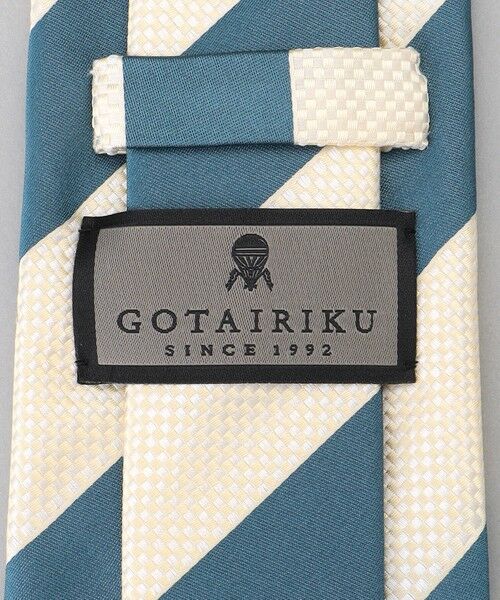 gotairiku / ゴタイリク ネクタイ | GOTAIRIKU別注【MANTERO/マンテロ】ネクタイ_レジメンタル | 詳細4