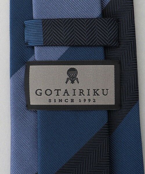 gotairiku / ゴタイリク ネクタイ | GOTAIRIKU別注【MANTERO/マンテロ】ネクタイ_レジメンタル | 詳細4