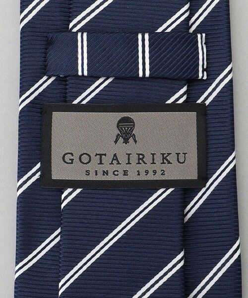 gotairiku / ゴタイリク ネクタイ | GOTAIRIKU別注【MANTERO/マンテロ】ネクタイ_ストライプ | 詳細4