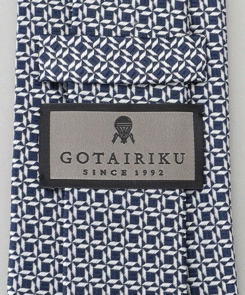 gotairiku / ゴタイリク ネクタイ | GOTAIRIKU別注【MANTERO/マンテロ】ネクタイ_格子柄 | 詳細9