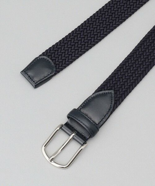 gotairiku / ゴタイリク ベルト・サスペンダー | 【ビジカジ兼用】ゴムメッシュ レザーコンビベルト | 詳細4