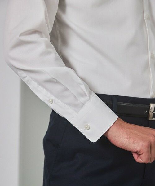 gotairiku / ゴタイリク シャツ・ブラウス | 【形態安定】PREMIUMPLEATS_レギュラーカラー 通年ドレスシャツ_ホワイト(25年春夏モデル) | 詳細15