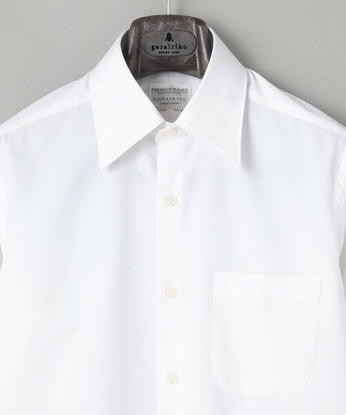 gotairiku / ゴタイリク シャツ・ブラウス | 【形態安定】PREMIUMPLEATS_レギュラーカラー 通年ドレスシャツ_ホワイト(25年春夏モデル) | 詳細23