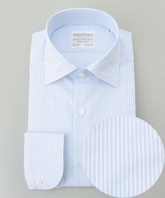 gotairiku / ゴタイリク シャツ・ブラウス | 【形態安定】PREMIUMPLEATS_セミワイドカラー 通年ドレスシャツ_ストライプ(25年春夏モデル)
