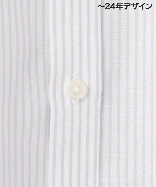 gotairiku / ゴタイリク シャツ・ブラウス | 【形態安定】PREMIUMPLEATS_セミワイドカラー 通年ドレスシャツ_ストライプ(25年春夏モデル) | 詳細3