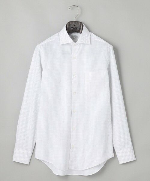 gotairiku / ゴタイリク シャツ・ブラウス | 【形態安定】PREMIUMPLEATS_スモールワイドカラー 通年ドレスシャツ_チェック(25年春夏モデル) | 詳細1