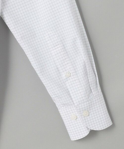 gotairiku / ゴタイリク シャツ・ブラウス | 【形態安定】PREMIUMPLEATS_スモールワイドカラー 通年ドレスシャツ_チェック(25年春夏モデル) | 詳細4