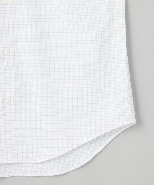 gotairiku / ゴタイリク シャツ・ブラウス | 【形態安定】PREMIUMPLEATS_スモールワイドカラー 通年ドレスシャツ_チェック(25年春夏モデル) | 詳細5