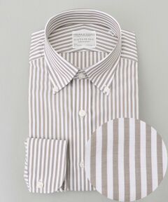 gotairiku / ゴタイリク シャツ・ブラウス | 【形態安定】PREMIUMPLEATS_ボタンダウンカラー 通年ドレスシャツ_ストライプ(25年春夏モデル)