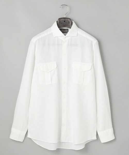 gotairiku / ゴタイリク シャツ・ブラウス | ノルマンディリネン使用【洗える】カッタウェイカラー ソフトリネンシャツ | 詳細8