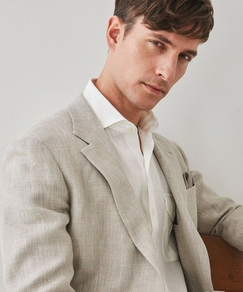 gotairiku / ゴタイリク シャツ・ブラウス | ノルマンディリネン使用【洗える】カッタウェイカラー ソフトリネンシャツ | 詳細12