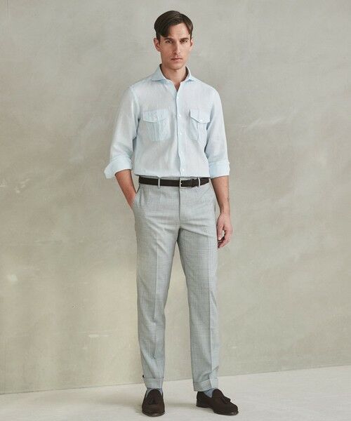 gotairiku / ゴタイリク シャツ・ブラウス | ノルマンディリネン使用【洗える】カッタウェイカラー ソフトリネンシャツ | 詳細15