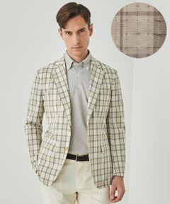 gotairiku / ゴタイリク その他アウター | 清涼サッカー素材【通気性/軽量】空羽サッカー マドラスチェック シャツジャケット