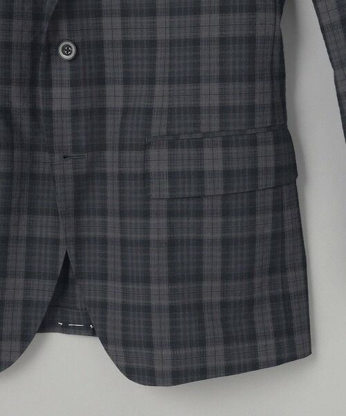 gotairiku / ゴタイリク その他アウター | 清涼サッカー素材【通気性/軽量】空羽サッカー マドラスチェック シャツジャケット | 詳細16