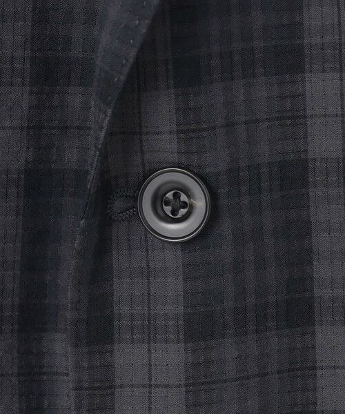 gotairiku / ゴタイリク その他アウター | 清涼サッカー素材【通気性/軽量】空羽サッカー マドラスチェック シャツジャケット | 詳細18