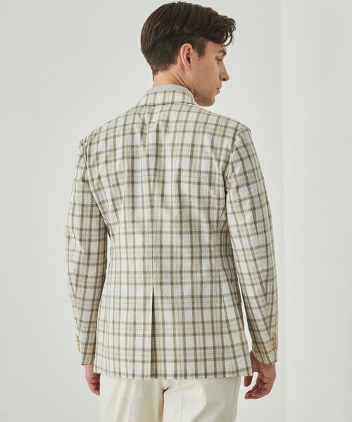 gotairiku / ゴタイリク その他アウター | 清涼サッカー素材【通気性/軽量】空羽サッカー マドラスチェック シャツジャケット | 詳細3