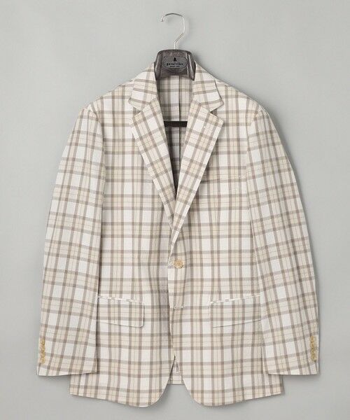 gotairiku / ゴタイリク その他アウター | 清涼サッカー素材【通気性/軽量】空羽サッカー マドラスチェック シャツジャケット | 詳細22