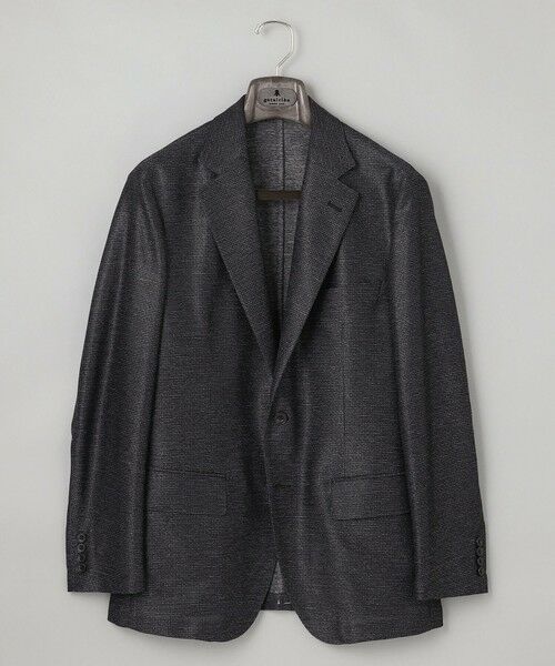 gotairiku / ゴタイリク テーラードジャケット | 新素材セットアップ【通気性抜群/洗える/シワになりにくい】カラミプリントストレッチセットアップ ジャケット | 詳細6