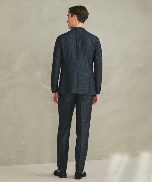 gotairiku / ゴタイリク テーラードジャケット | 新素材セットアップ【通気性抜群/洗える/シワになりにくい】カラミプリントストレッチセットアップ ジャケット | 詳細13