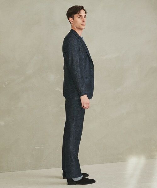 gotairiku / ゴタイリク テーラードジャケット | 新素材セットアップ【通気性抜群/洗える/シワになりにくい】カラミプリントストレッチセットアップ ジャケット | 詳細15