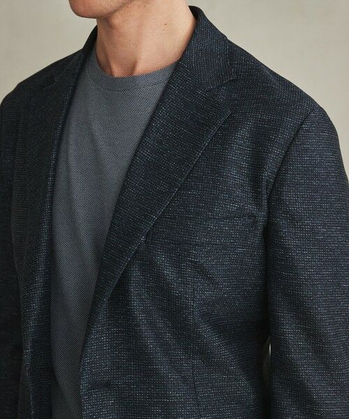 gotairiku / ゴタイリク テーラードジャケット | 新素材セットアップ【通気性抜群/洗える/シワになりにくい】カラミプリントストレッチセットアップ ジャケット | 詳細17