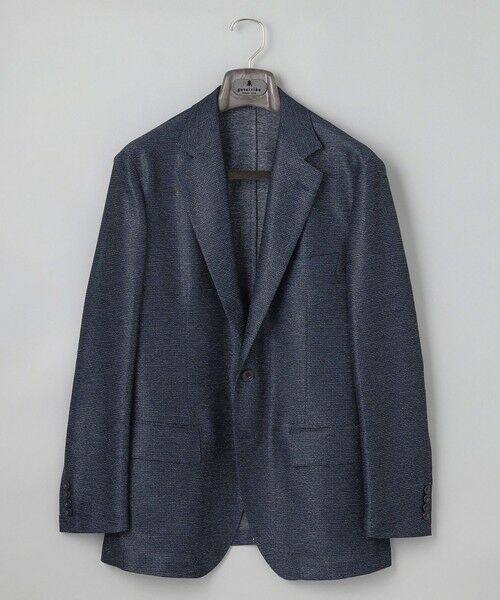 gotairiku / ゴタイリク テーラードジャケット | 新素材セットアップ【通気性抜群/洗える/シワになりにくい】カラミプリントストレッチセットアップ ジャケット | 詳細19