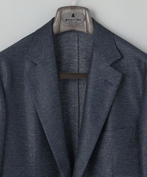 gotairiku / ゴタイリク テーラードジャケット | 新素材セットアップ【通気性抜群/洗える/シワになりにくい】カラミプリントストレッチセットアップ ジャケット | 詳細22