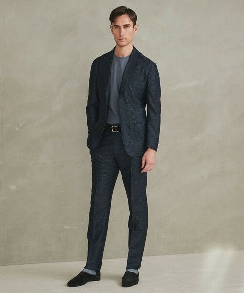 gotairiku / ゴタイリク テーラードジャケット | 新素材セットアップ【通気性抜群/洗える/シワになりにくい】カラミプリントストレッチセットアップ ジャケット | 詳細9