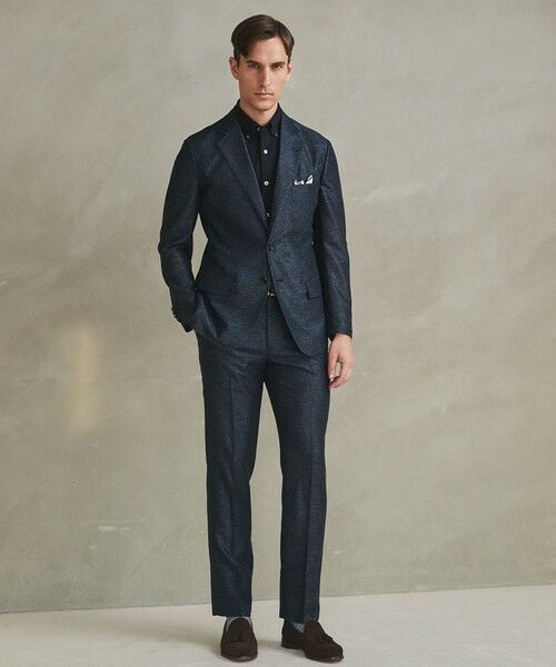 gotairiku / ゴタイリク その他パンツ | 新素材セットアップ【通気性抜群/洗える/シワになりにくい】カラミプリントストレッチセットアップ パンツ | 詳細10