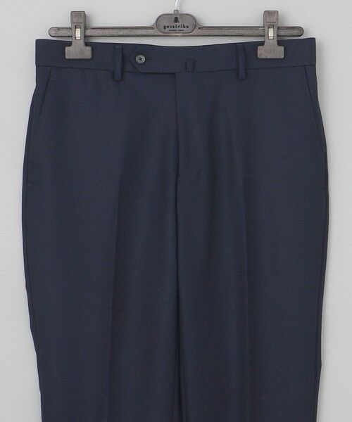 gotairiku / ゴタイリク セットアップ | 【御幸毛織】ドライスピナーツイルストレッチスーツ_ネイビー格子 | 詳細13