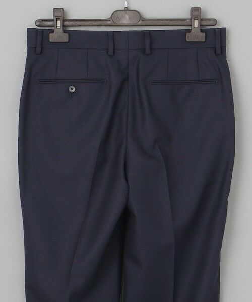 gotairiku / ゴタイリク セットアップ | 【御幸毛織】ドライスピナーツイルストレッチスーツ_ネイビー格子 | 詳細14