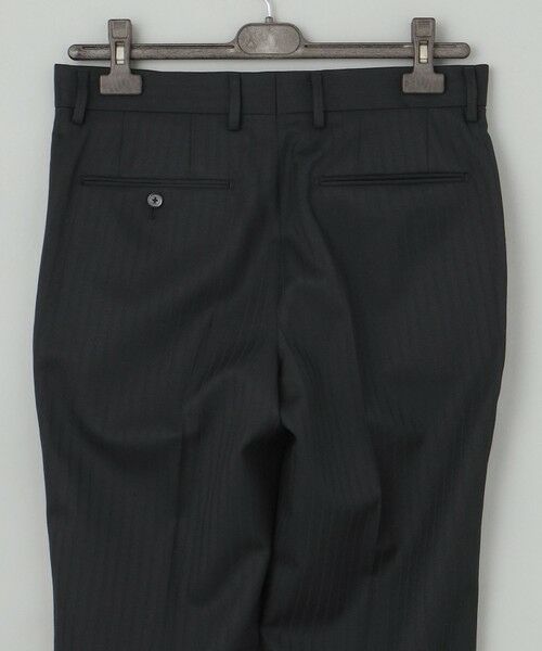 gotairiku / ゴタイリク セットアップ | 【御幸毛織】ドライスピナーツイルストレッチスーツ_ブラックストライプ | 詳細14