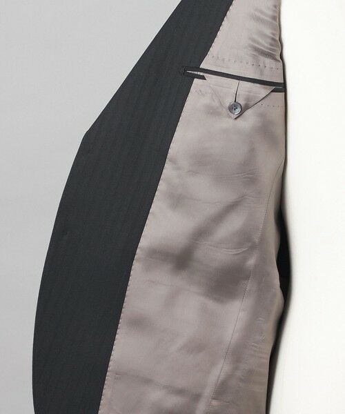 gotairiku / ゴタイリク セットアップ | 【御幸毛織】ドライスピナーツイルストレッチスーツ_ブラックストライプ | 詳細9