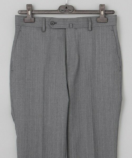 gotairiku / ゴタイリク セットアップ | 【御幸毛織】ドライスピナーツイルストレッチスーツ_グレーストライプ | 詳細13