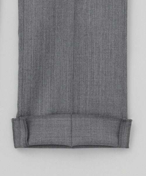 gotairiku / ゴタイリク セットアップ | 【御幸毛織】ドライスピナーツイルストレッチスーツ_グレーストライプ | 詳細17