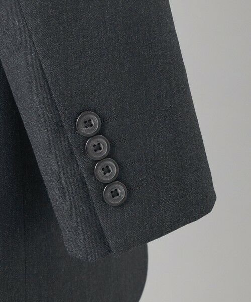 gotairiku / ゴタイリク セットアップ | 【御幸毛織】ドライスピナーツイルストレッチスーツ_グレー | 詳細5