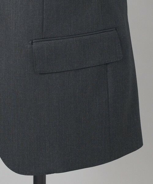 gotairiku / ゴタイリク セットアップ | 【御幸毛織】ドライスピナーツイルストレッチスーツ_グレー | 詳細6